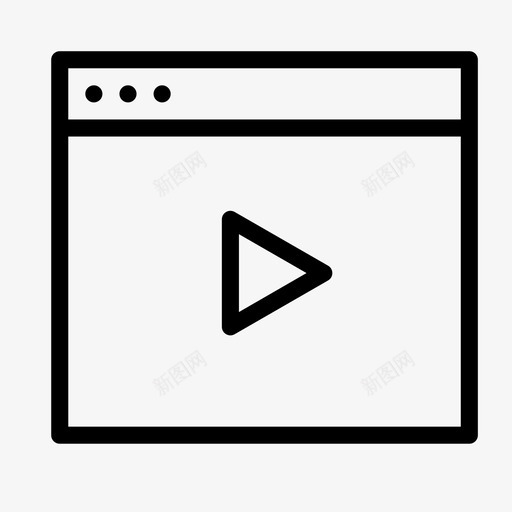 浏览器视频歌剧图标svg_新图网 https://ixintu.com chrome firefox internetexplorer 平滑线界面 应用程序 歌剧 浏览器 电影 界面 窗口 视频
