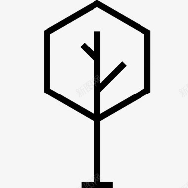 树灌木植物图标图标