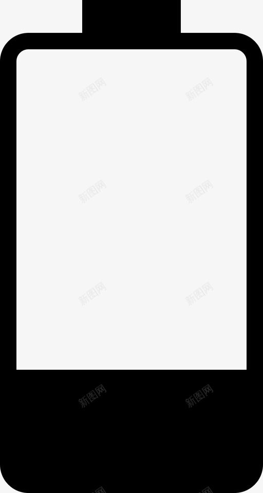 低电量存储手机图标svg_新图网 https://ixintu.com ipod 低电量 基本固体 存储 手机 按钮 玻璃罐 符号 药品 蓄电池