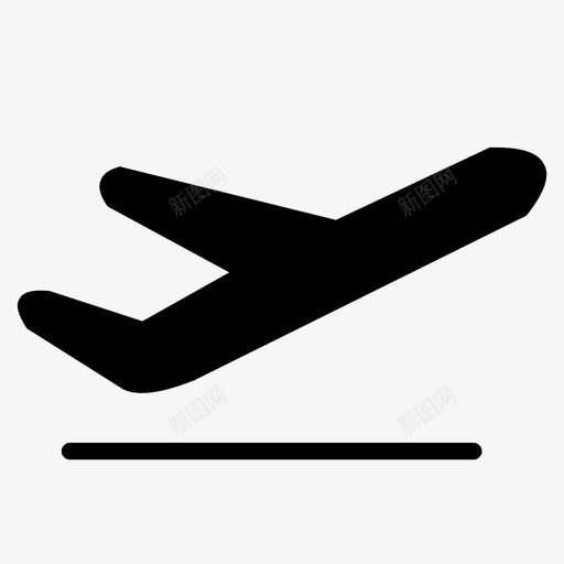 起飞跑道升降机图标svg_新图网 https://ixintu.com 升降机 喷气式飞机 旅行 机场 空气动力学 起飞 跑道 飞机 飞行