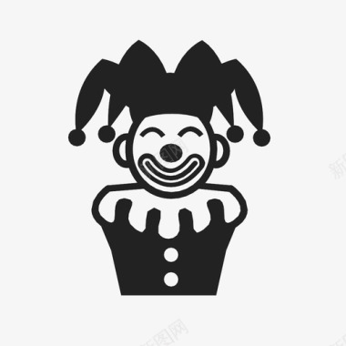 小丑幽默游戏图标图标