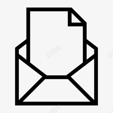 邮件发送邮寄图标图标