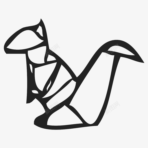 松鼠几何的漂亮的松鼠图标svg_新图网 https://ixintu.com 优秀的松鼠 几何的 好松鼠 松鼠 漂亮的松鼠