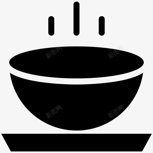 汤食物酷标图标svg_新图网 https://ixintu.com 汤 食物酷矢量图标