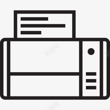 打印机复印机扫描仪厨房电器图标图标