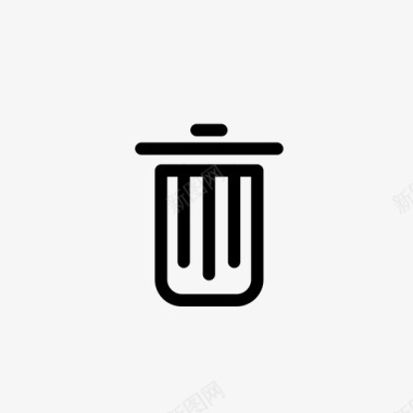 垃圾桶垃圾邮件奥斯卡图标图标