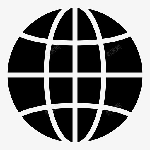 地球仪世界地图球体图标svg_新图网 https://ixintu.com 世界地图 全球 地球 地球仪 工厂 物流 球体 行星 货物 运载