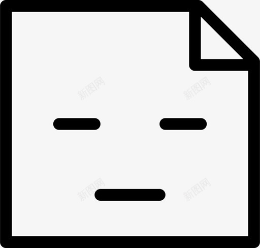 嗯沉默安静图标svg_新图网 https://ixintu.com 化身 嗯 困倦 安静 忧郁 无聊 无表情 沉默 注意 笑脸 脸