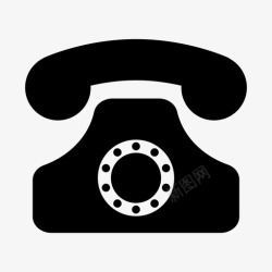 移动名片设计电话铃声接线员图标高清图片