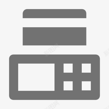 卡终端金融材料标图标图标