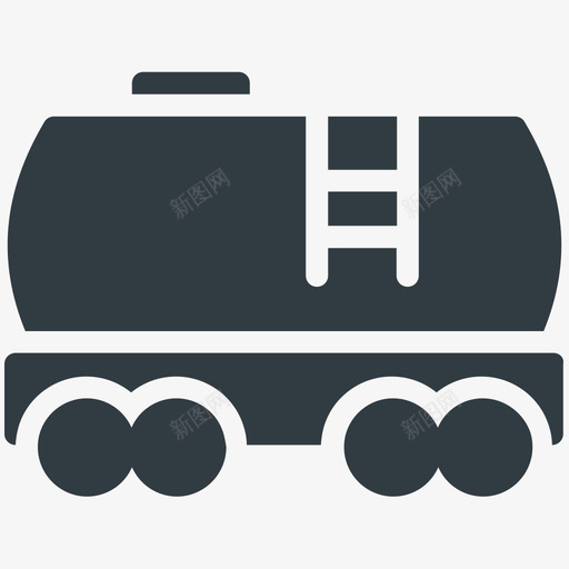 货运列车工业冷标图标svg_新图网 https://ixintu.com 工业冷矢量图标 货运列车