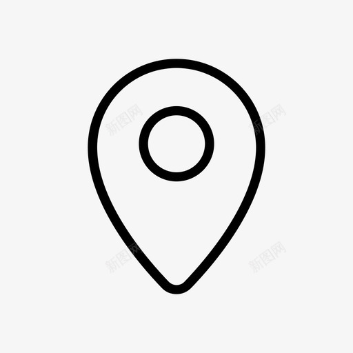 地图标记图钉纸张svg_新图网 https://ixintu.com 位置 图钉 地图标记 地点 材料 物体 物品 纸张 项目