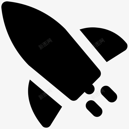 太空船机翼运输图标svg_新图网 https://ixintu.com aeroplace 喷气式飞机 太空船 导弹 搜索引擎优化和营销大胆的实线图标 机翼 火 火箭 运输 飞机