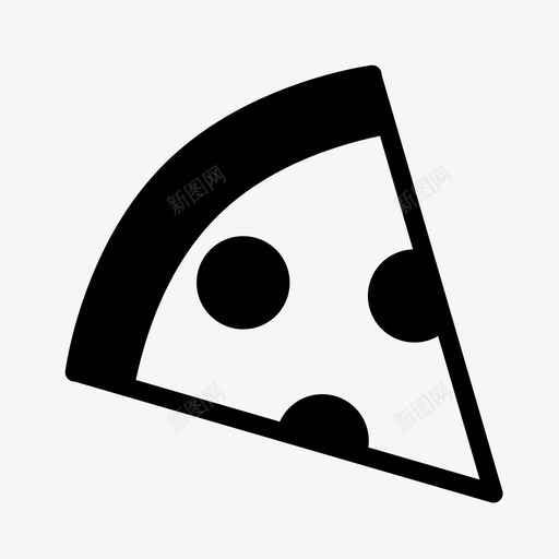 披萨芝士吃图标svg_新图网 https://ixintu.com 可口 吃 披萨 片 聚会 芝士 风味 食物