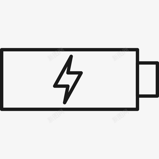 电池充电通用图标集超轻svg_新图网 https://ixintu.com 电池充电 通用图标集超轻