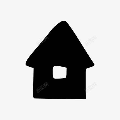 房子门主页图标svg_新图网 https://ixintu.com 主 主页 主页图标 房子 灯关闭 灯打开 窗口 绘制集1 门
