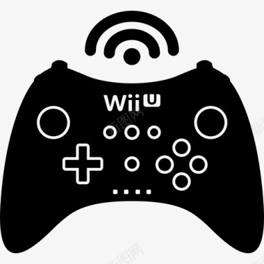 WiiU无线游戏控制工具控制视频游戏图标图标