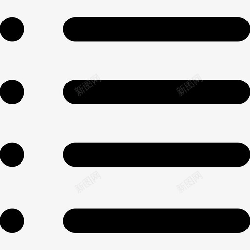列出界面符号coolicons图标svg_新图网 https://ixintu.com coolicons 列出界面符号