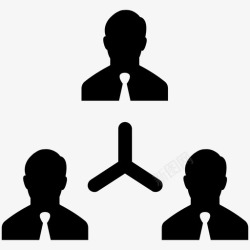 搜索引擎公司商务人士相同男子图标高清图片