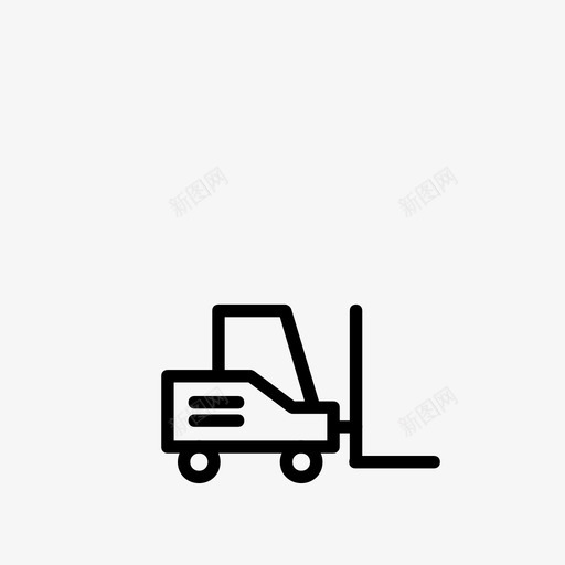 叉车工厂go图标svg_新图网 https://ixintu.com go 卡车 叉车 存储 工厂 机器 物流图标 移动 转移 运输