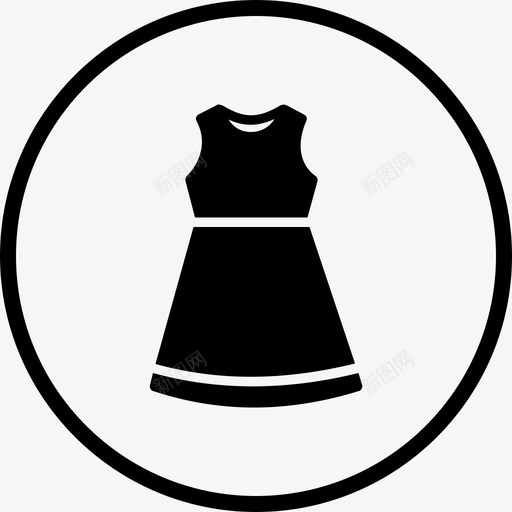 服装布料面料图标svg_新图网 https://ixintu.com 一体式 布料 时装 服装 面料 面料图标