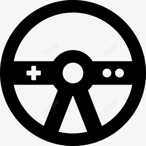 赛车控制器控制器视频游戏图标svg_新图网 https://ixintu.com 控制器 视频游戏 赛车控制器