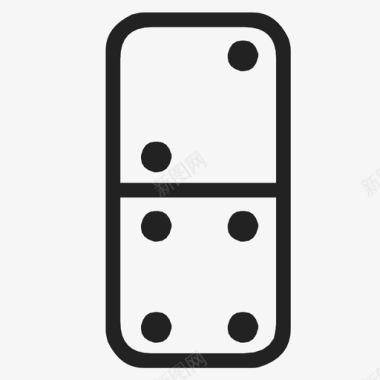 多米诺骨牌玩家号码图标图标
