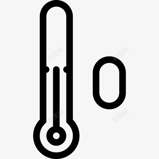 温度计天气保险概述图标svg_新图网 https://ixintu.com 天气保险概述 温度计