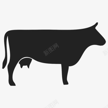 奶牛动物农场图标图标