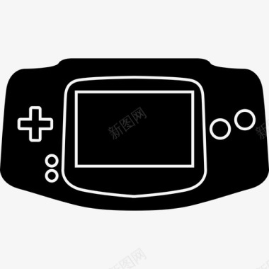 高级游戏控制视频游戏图标图标