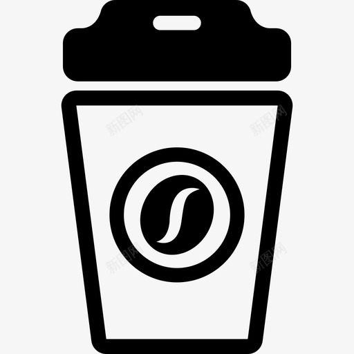 苏打水或咖啡杯食品饮料套装图标svg_新图网 https://ixintu.com 苏打水或咖啡杯 食品 饮料套装