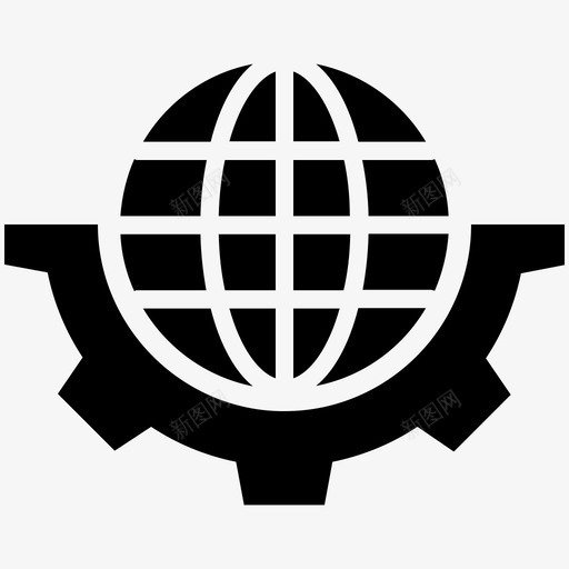 全球技术全球发展共享图标svg_新图网 https://ixintu.com 21世纪 互联网 全球化 全球发展 全球技术 全球齿轮 共享 国际发展 工程酷矢量图标 数据