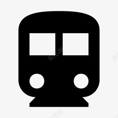 火车运输火车车厢图标图标