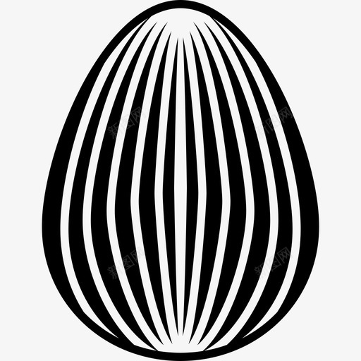 图案优雅的复活节彩蛋细竖线食物图标svg_新图网 https://ixintu.com 图案优雅的复活节彩蛋 复活节彩蛋 细竖线 食物