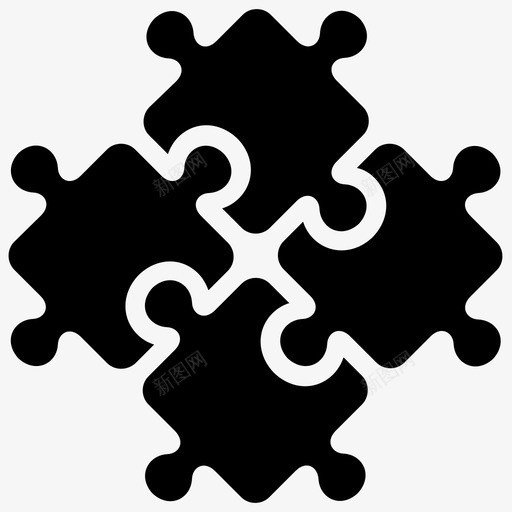 整合营销一图标svg_新图网 https://ixintu.com 一 一起 人 商业搜索引擎优化第五卷 块 拼图 整合 组织 营销 解决方案