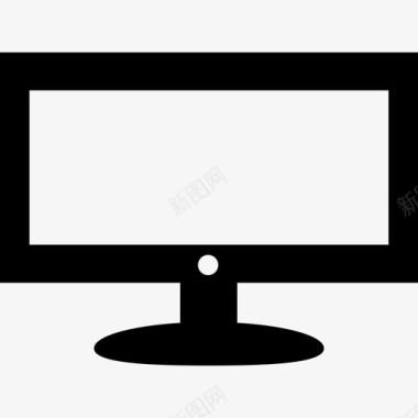 宽屏显示器工具和用具现代屏幕图标图标