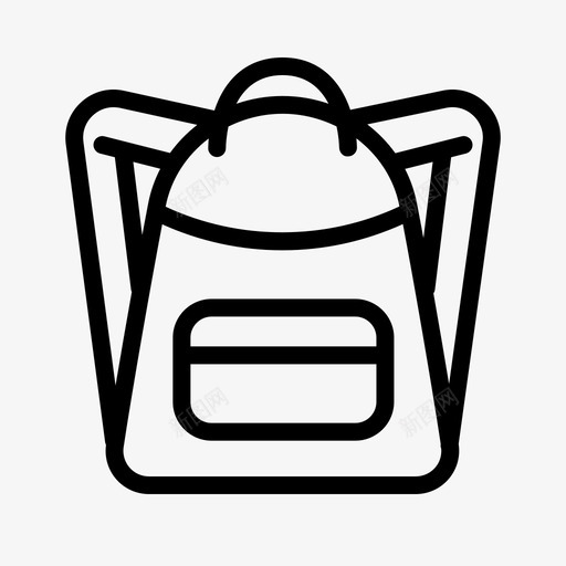采购产品背包旅行学校图标svg_新图网 https://ixintu.com sac 大学 学校 携带 教育和学校 旅行 背包 袋子 轻量级 采购产品背包