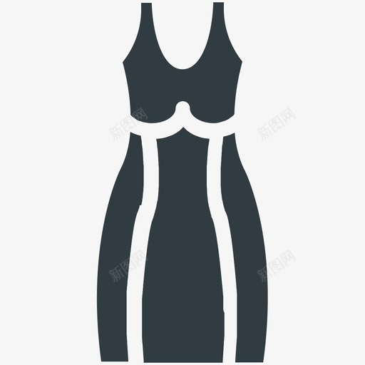 女性着装时尚和服装酷标图标svg_新图网 https://ixintu.com 女性着装 时尚和服装酷矢量图标