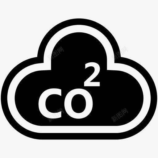 二氧化碳大自然的创意偶像图标svg_新图网 https://ixintu.com 二氧化碳 大自然的创意偶像