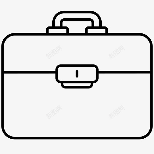 公文包信使材料图标svg_新图网 https://ixintu.com partnernetwork行图标 业务 信使 公文包 包 对象 材料 物品 箱子 行李