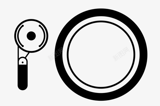餐具晚餐餐点图标图标