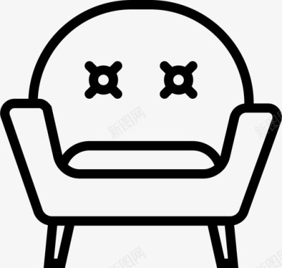 采购产品扶手椅家具家居装饰图标图标