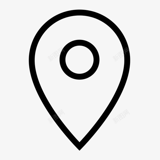 地图指针八位置路径图标svg_新图网 https://ixintu.com 位置 地图指针八 定位器 指南 方向 目的地 路径 路线