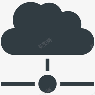 云网络通讯酷标图标图标