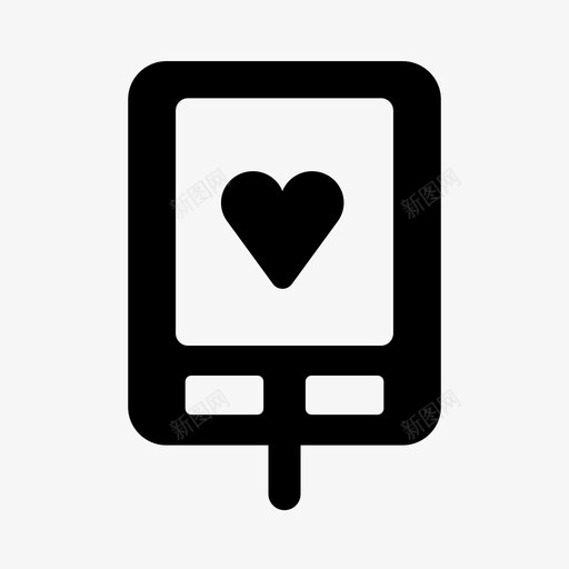 血糖仪心脏测量工具图标svg_新图网 https://ixintu.com 健康 工具 心脏测量 心脏病患者 心跳仪 数字 糖 糖尿病机 血糖仪 速率