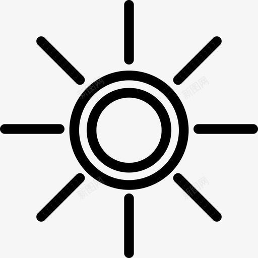 太阳太空美好的太阳图标svg_新图网 https://ixintu.com 太空 太阳 奇怪的人的标志 好太阳 烈日 热 生命 白太阳 美好的太阳 黑太阳
