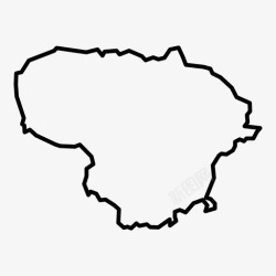 国家品牌立陶宛插针导航图标高清图片