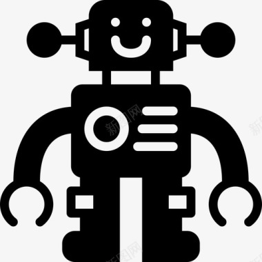 玩具机器人婴儿儿童图标图标