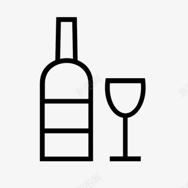 葡萄酒特殊白酒图标图标