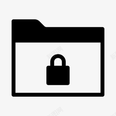 锁定文件夹受保护专用图标图标